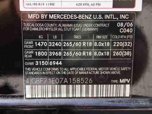 2007 Mercedes-Benz GL450 Base Sport Utility 4-Door 4.6L, US $23,990.00, image 11