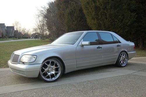 1999 mercedes-benz s500 base sedan 4-door 5.0l