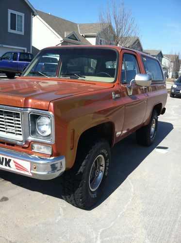 Classic Rare Vintage Antique Chevrolet Chevy 1976 Blazer 4X4 K5 K10 Auto 350 V8, US $3,750.00, image 3