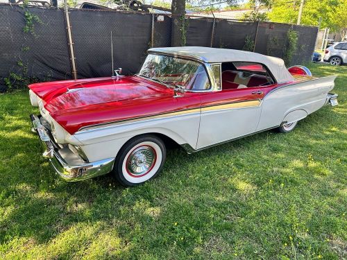 1957 Ford Fairlane red/white, US $29,700.00, image 2