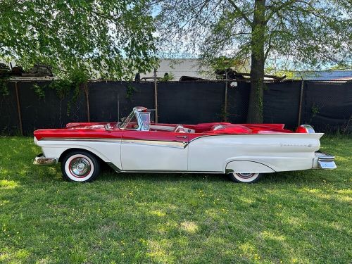 1957 Ford Fairlane red/white, US $29,700.00, image 11