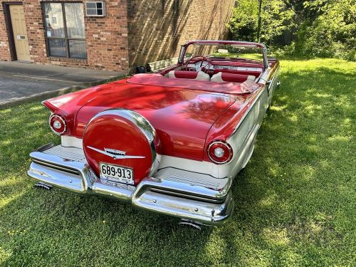 1957 Ford Fairlane red/white, US $29,700.00, image 16