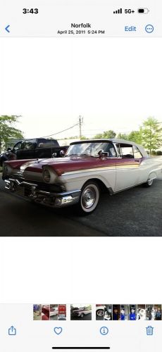 1957 Ford Fairlane red/white, US $29,700.00, image 19