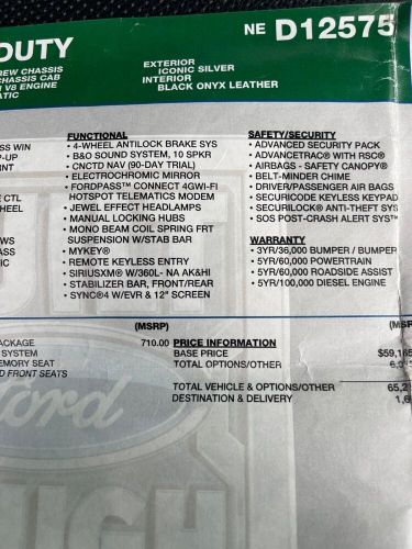 2022 Ford F-550 LARIET, US $69,000.00, image 19