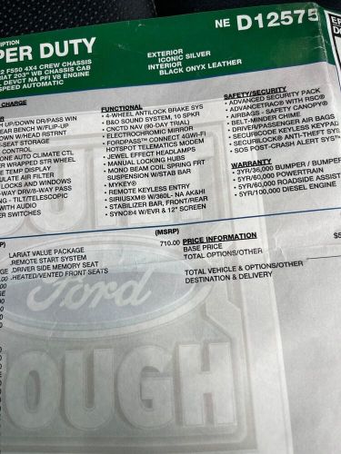 2022 Ford F-550 LARIET, US $69,000.00, image 20