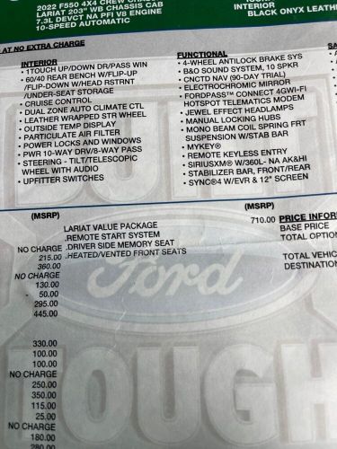 2022 Ford F-550 LARIET, US $69,000.00, image 21