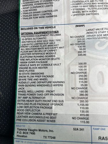 2022 Ford F-550 LARIET, US $69,000.00, image 22