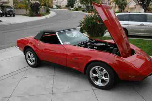 1973 Corvette L82 Stingray Convertible, image 11