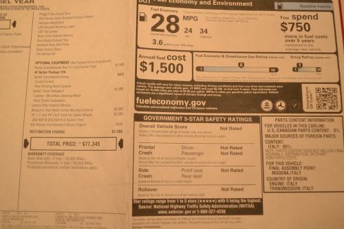 2018 Alfa Romeo 4C, US $59,900.00, image 26