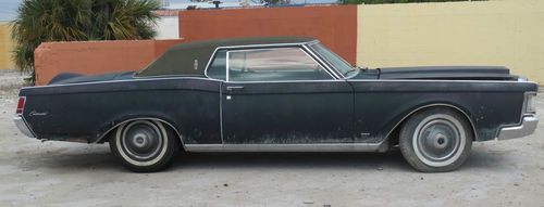 1969 lincoln continental base 7.5l