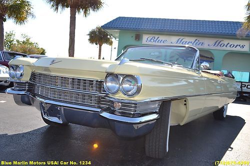 1963 cadillac convertible deville 700r automatic 6.2l v8 ohv