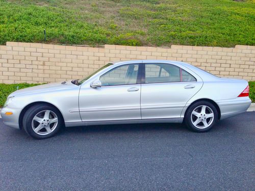 2005 mercedes-benz s500 base sedan 4-door 5.0l