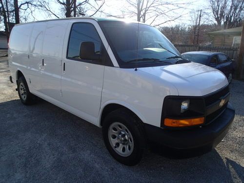 2011 chevrolet express g1500 van, work van, salvage, chevrolet, cargo van