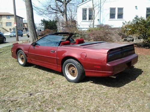 1987 trans am convertible