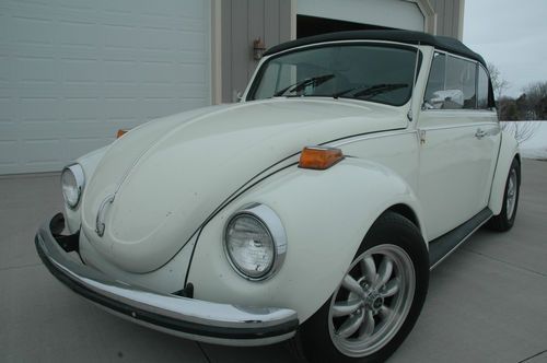 1972 volkswagen super beetle base 1.6l