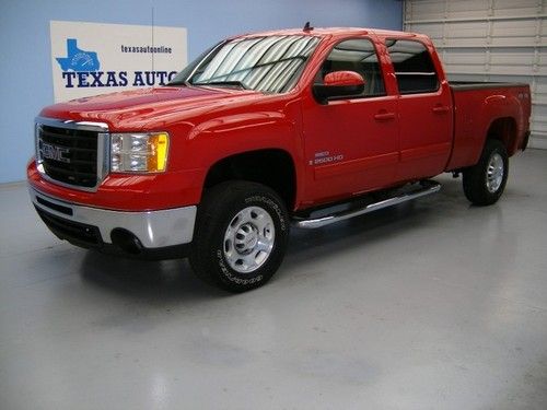 We finance!!!  2009 gmc sierra 2500hd slt 4x4 duramax diesel allison nav 1 owner