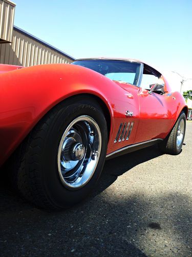 1968 corvette 427 tri-power 4 speed original drive train brittish racing green