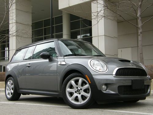 2009 mini cooper clubman s clean 1 owner premium, convenience, cold weather pkgs