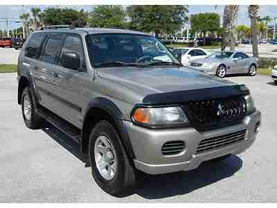 2002 MITSUBISHI MONTERO SPORT ONE OWNER, image 3