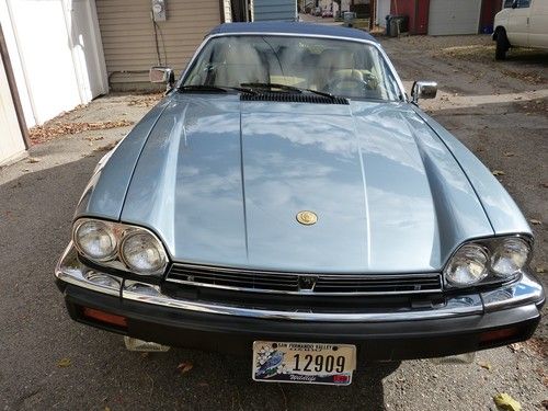 1990 jaguar xjs v12 convertible made in england - 34,585 original miles