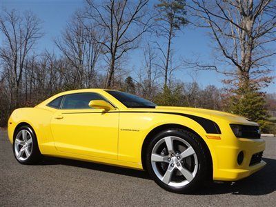 2011 chevrolet camaro ss 6-speed 1-owner low-miles exceptional-cond great price