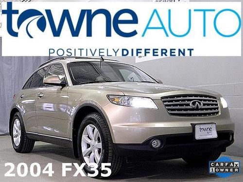 04 fx35 awd heated leather moonroof 3.5l v6 we finance