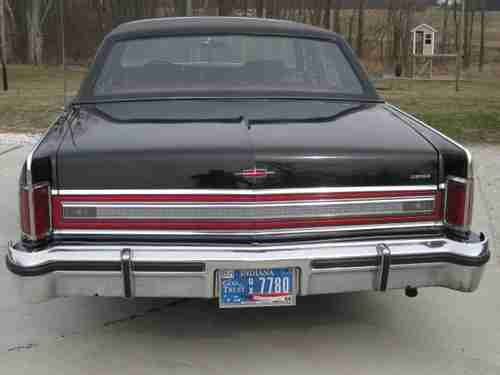 1979 Black Lincoln Town Car, US $12,000.00, image 8