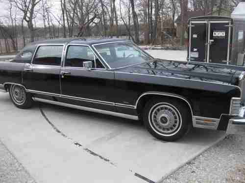 1979 Black Lincoln Town Car, US $12,000.00, image 10