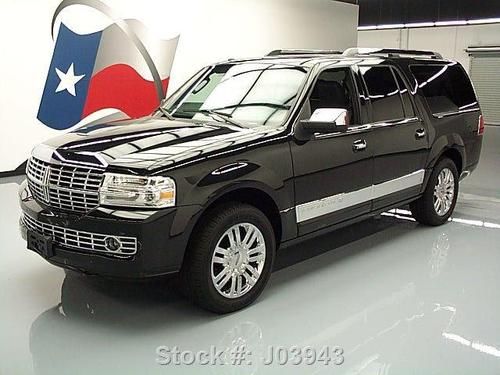 2010 lincoln navigator l 4x4 sunroof nav dvd 20's 31k! texas direct auto