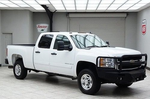 2009 chevy 2500hd diesel 4x4 lt2 leather rear camera crew 1 texas owner