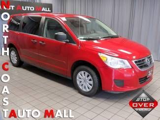 2009(09) volkswagen routan s beautiful red! save huge! we finance! must see!!!