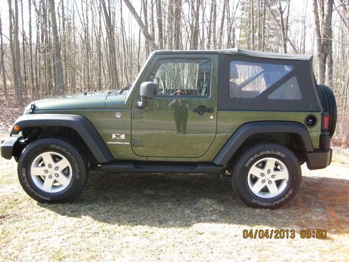 2008 jeep wrangler x sport utility 2-door 3.8l