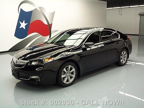 2012 acura tl heated leather sunroof paddle shift 27k! texas direct auto