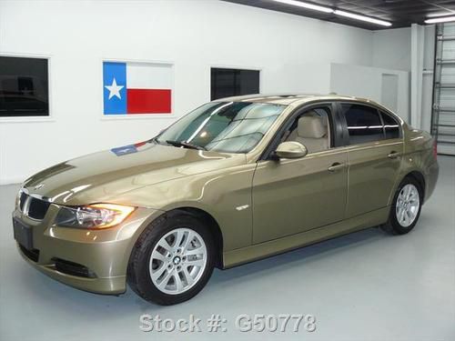 2007 bmw 328i sedan auto heated seats sunroof only 55k texas direct auto