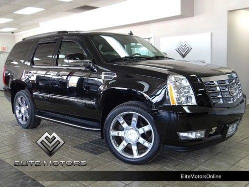 2007 cadillac escalade awd navi rear dvd 22 wheels 7~pass grille guard