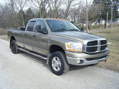 Does not run   2006 dodge ram 3500 big horn cummins diesel no reserve