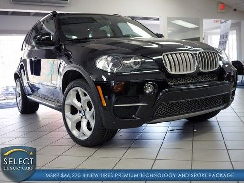 Most loaded x5d tech prem sport pkgs  20 whls new tires running boards pristine