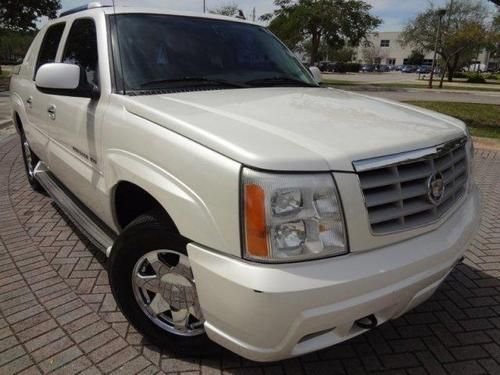 From sunny south florida 2006 cadillac escalade ext crew cab pickup 4-door 6.0l