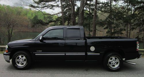 No reserve! truck silverado southern no rust clean serviced extended cab 3 door