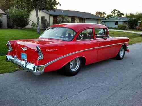1956 Chevy 210 Pro Street SBC 8-71 Blown Street Legal Turn Key, US $35,000.00, image 4