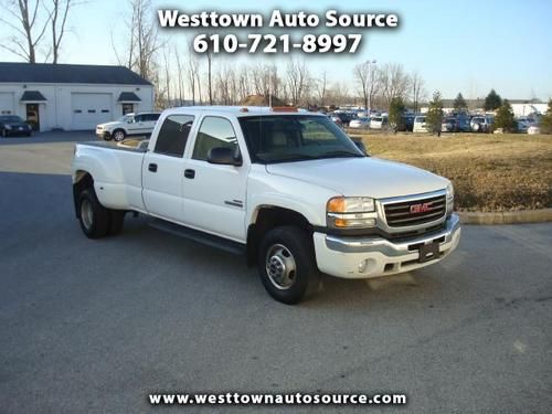 2004 gmc sierra 3500 diesel dually 4x4 allison crew