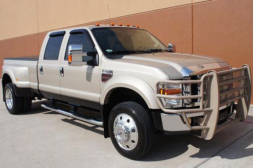 08 ford f-450 lariat dually crew cab 6.4l diesel long bed navi loaded