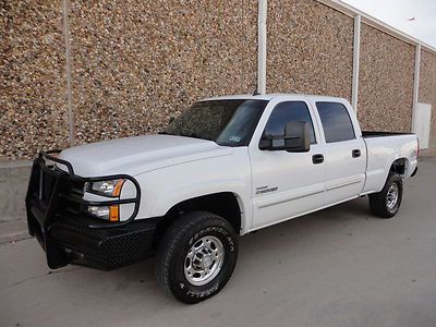 2007 chevrolet silverado 2500 crew cab short bed duramax diesel-4x4-one owner