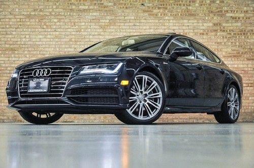 2012 audi a7 3.0 quattro! prestige! 1ownr! audi assist! led headlights! 20s!