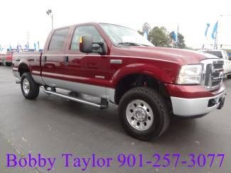 05 f250 crew cab 4 door 4x4 4wd powerstroke diesel clean southern truck diesel