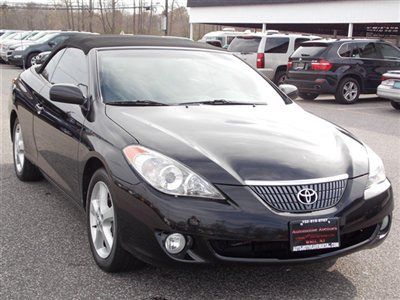 2005 toyota solara sle convertible navigtion clean car fax one owner best price!