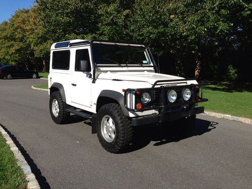 1997 land rover defender 90 base sport utility 2-door 4.0l