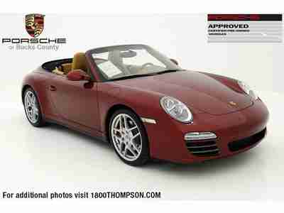 CPO, 911 Carrera 4S Cab, 997 C4S Cab, Sport Chrono, Navigation, Full Leather, image 2