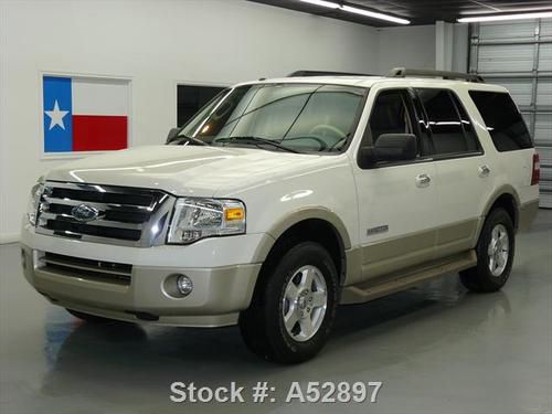 2008 ford expedition eddie bauer 8-pass leather 49k mi texas direct auto