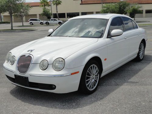 2006 jaguar s-type 3.0l florida car one owner navigation clear title good carfax